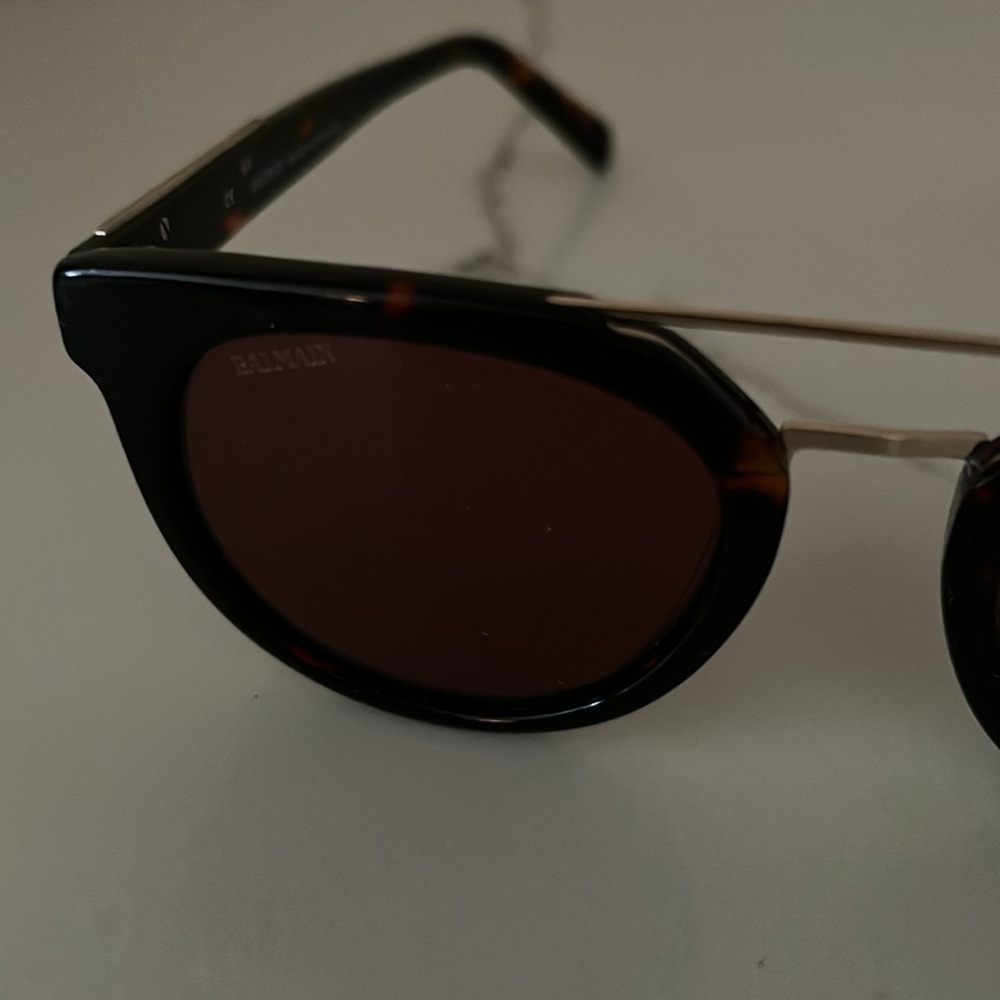 Balmain Tortoise Sunglasses - image 5